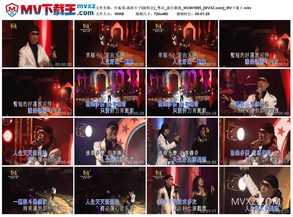 叶振棠-戏班小子(演唱会)_粤语_流行歌曲_MC901895